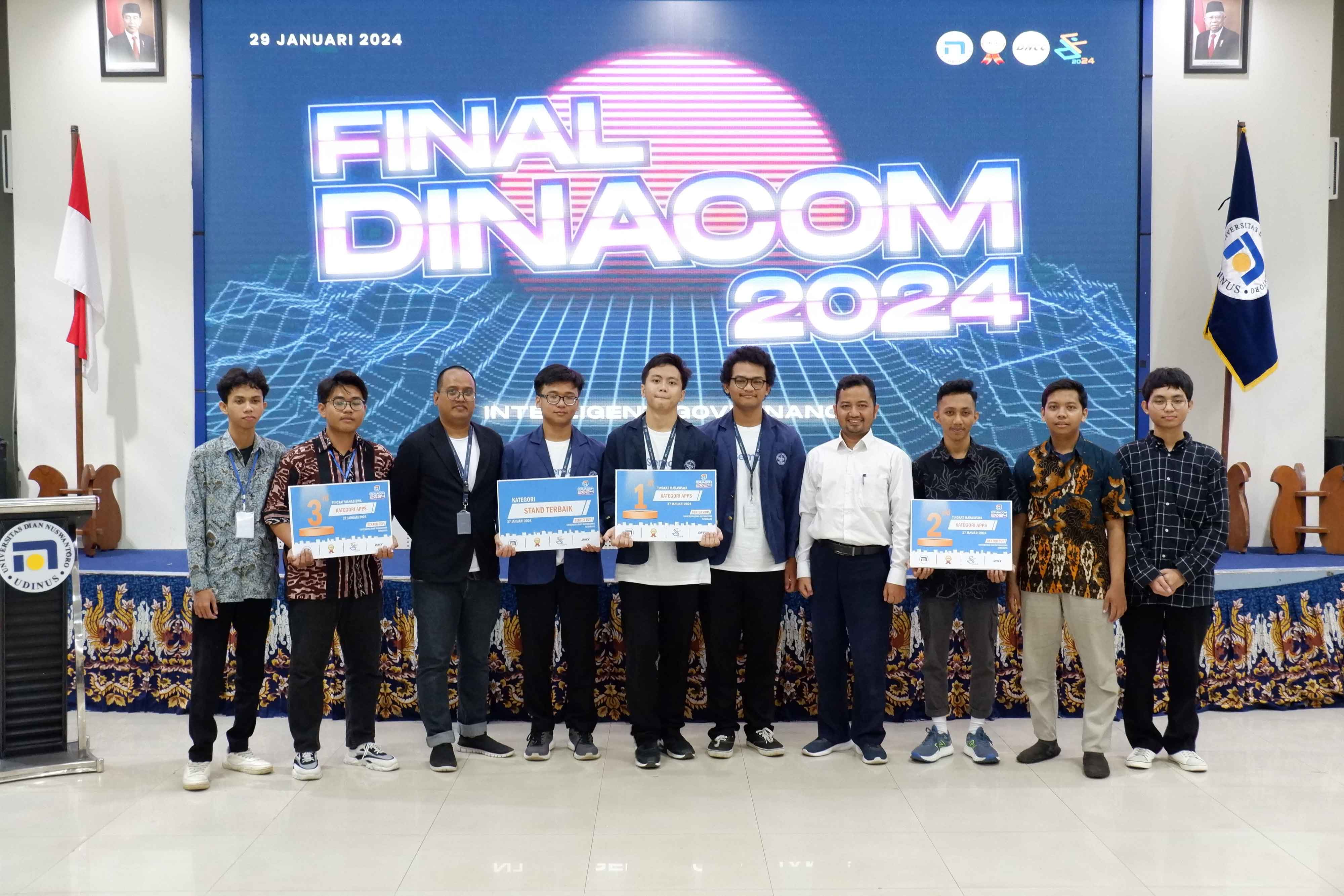 Pemenang DINACOM 2024 Kategori Pelajar Mahasiswa