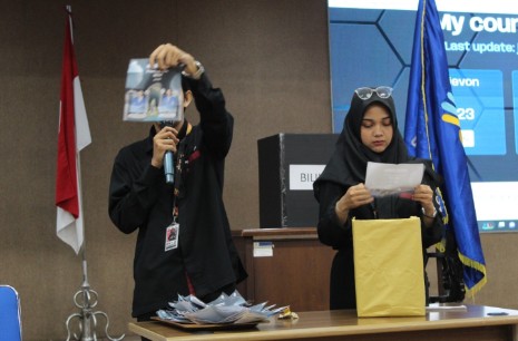 Perhitungan Hasil Voting Calon Ketua Umum HM DKV Periode 2024/2025