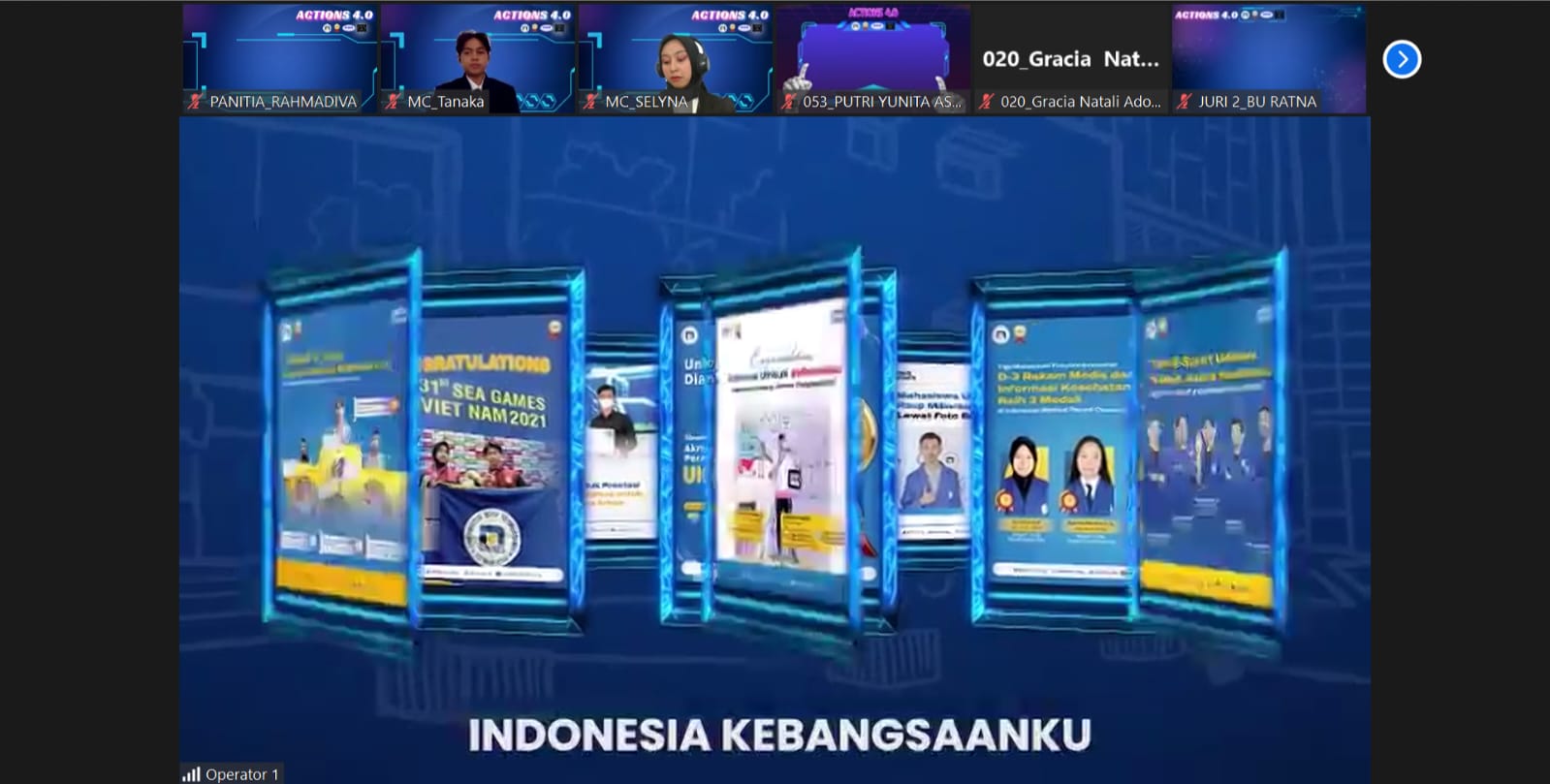 Indonesia Raya Virtual