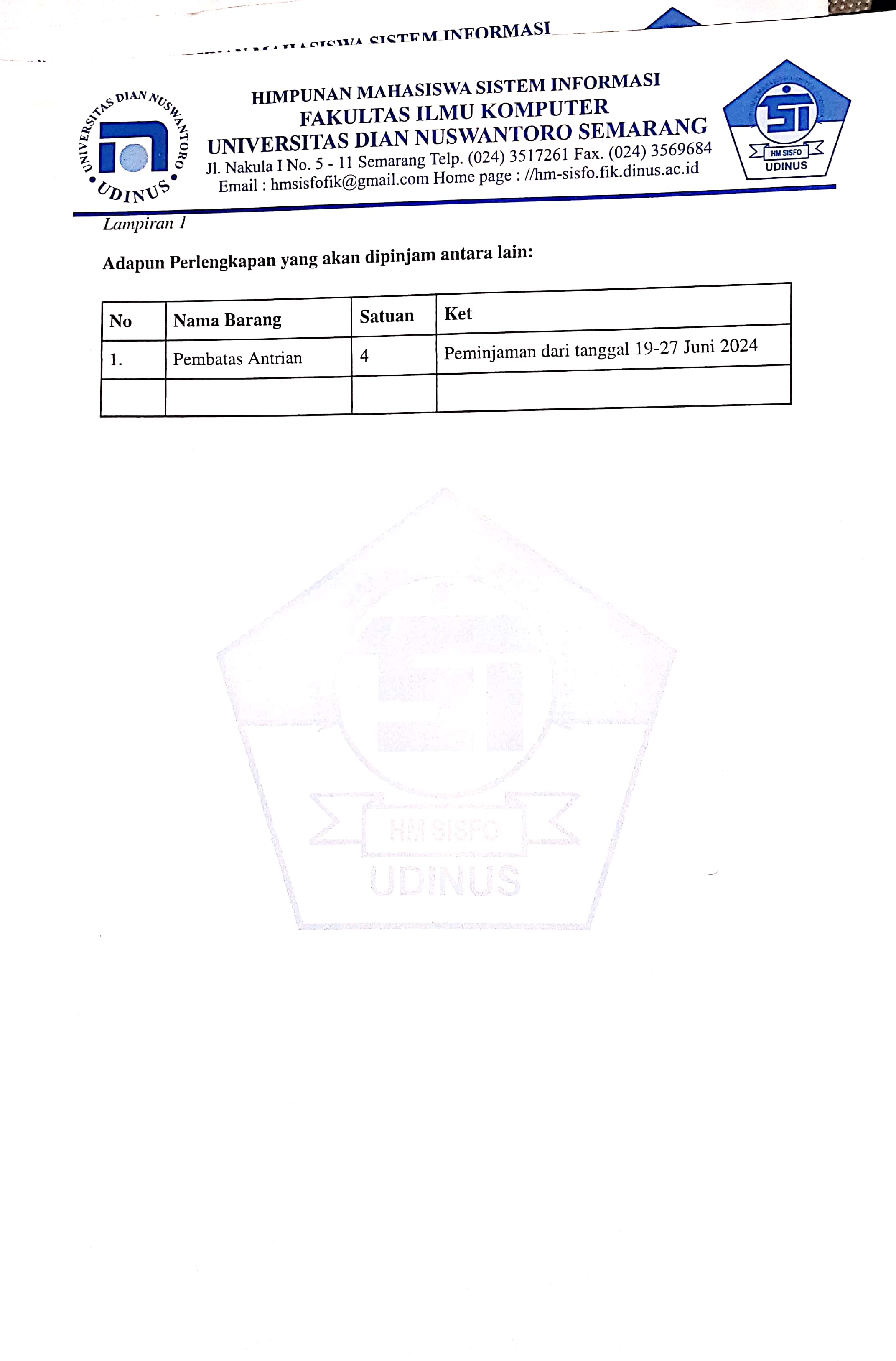 Seminar Nasional Sistem Informasi