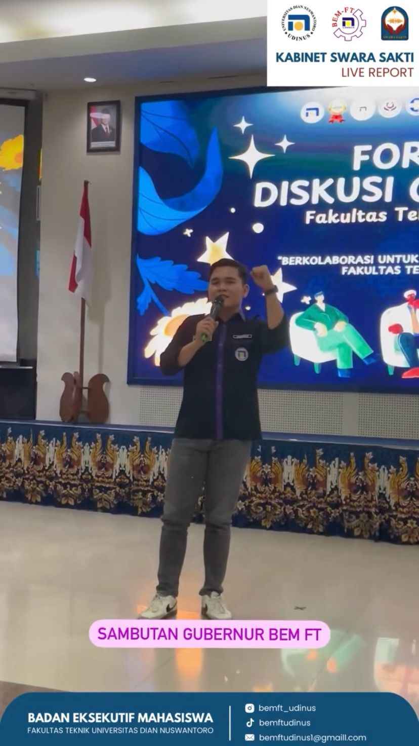 Sambutan Gubernur BEM FT