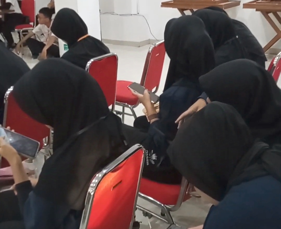 Cata Memasuki Ruangan dan Pengkondisian Peserta (Day 3)