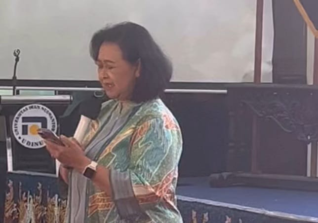 Sambutan Wakil Rektor III Udinus Bidang Kemahasiswaan