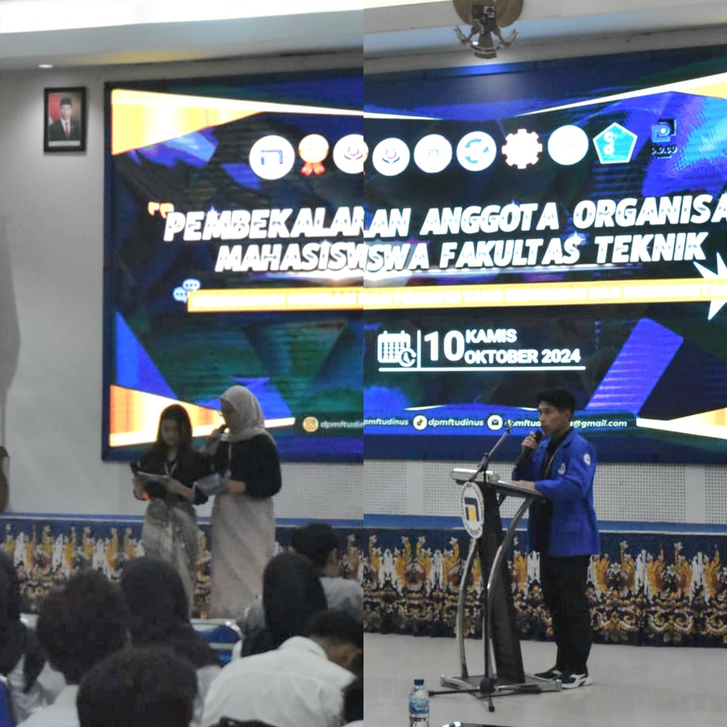 Pelantikan Anggota Baru Organisasi Mahasiswa FT