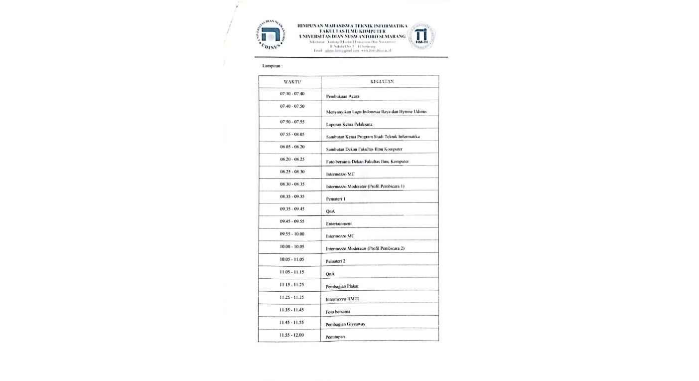 Seminar Nasional Teknik Informatika