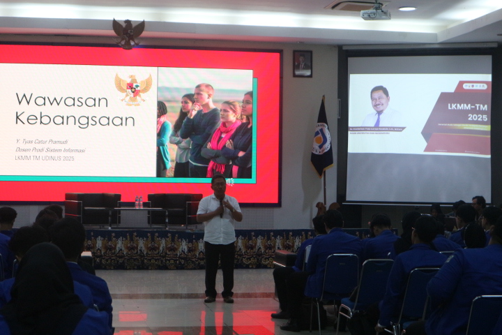 Materi Generasi Muda Sebagai Garda Terdepan Penjaga Wawasan Kebangsaan oleh Yuventius Tyas Catur Pramudi S.Si M.Kom.