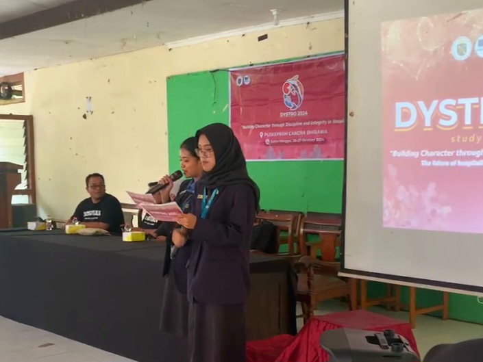 Pembukaan DYSTRO: Study Introduction 2024 oleh MC