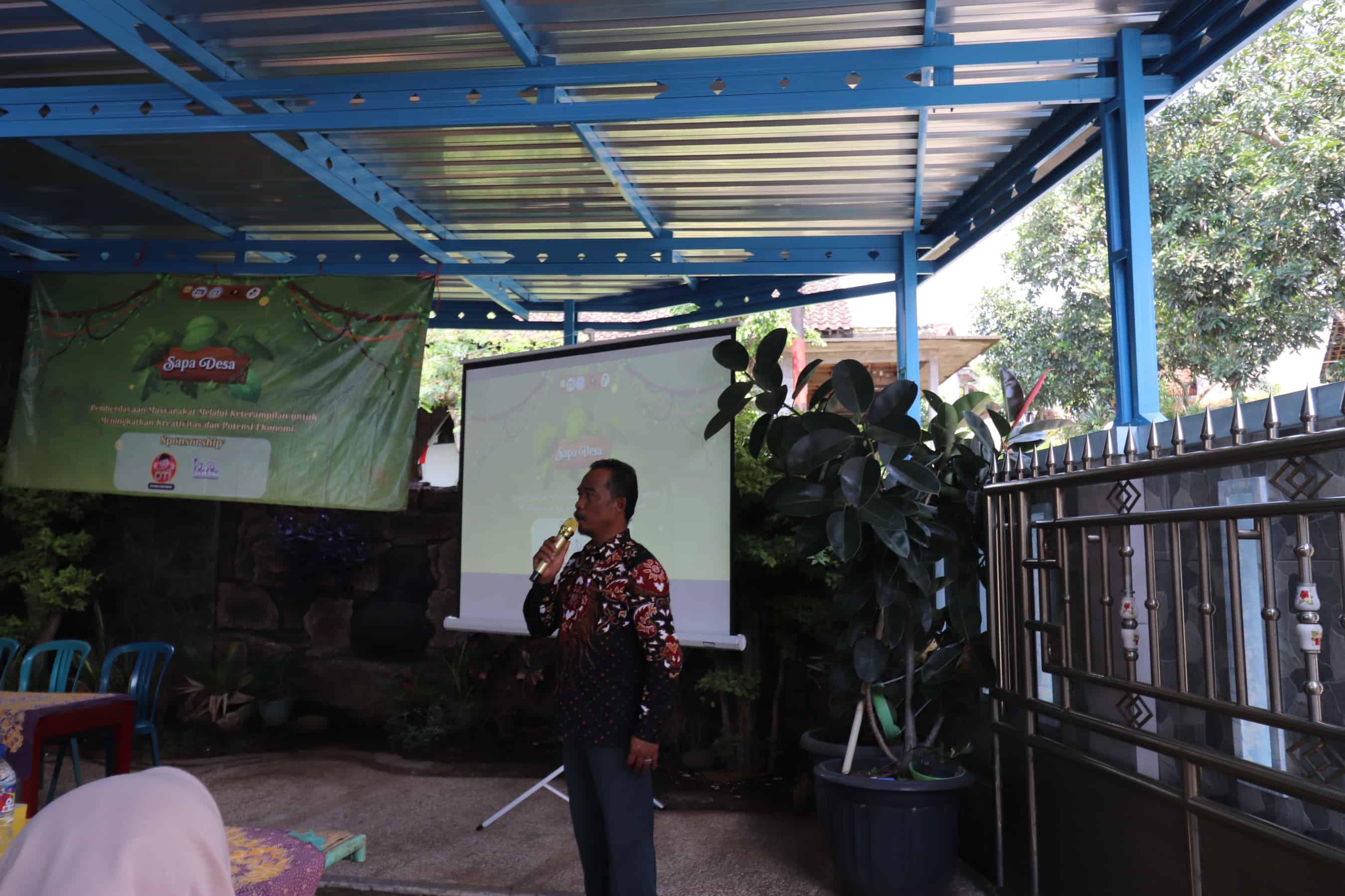 Sambutan Ketua Dusun Tompo Gunung