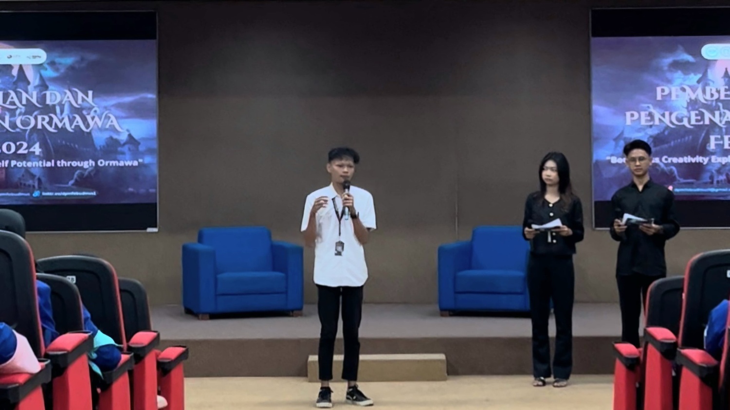 Pemateri Dua oleh Nofa Setianto Ketua Umum DPM KM 2024/2025