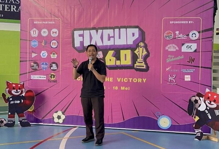 Sambutan oleh Wakil Dekan I FIK Udinus, Dr. Ir. Pujiono, S.Si., M.Kom., IPM., ASEAN Eng