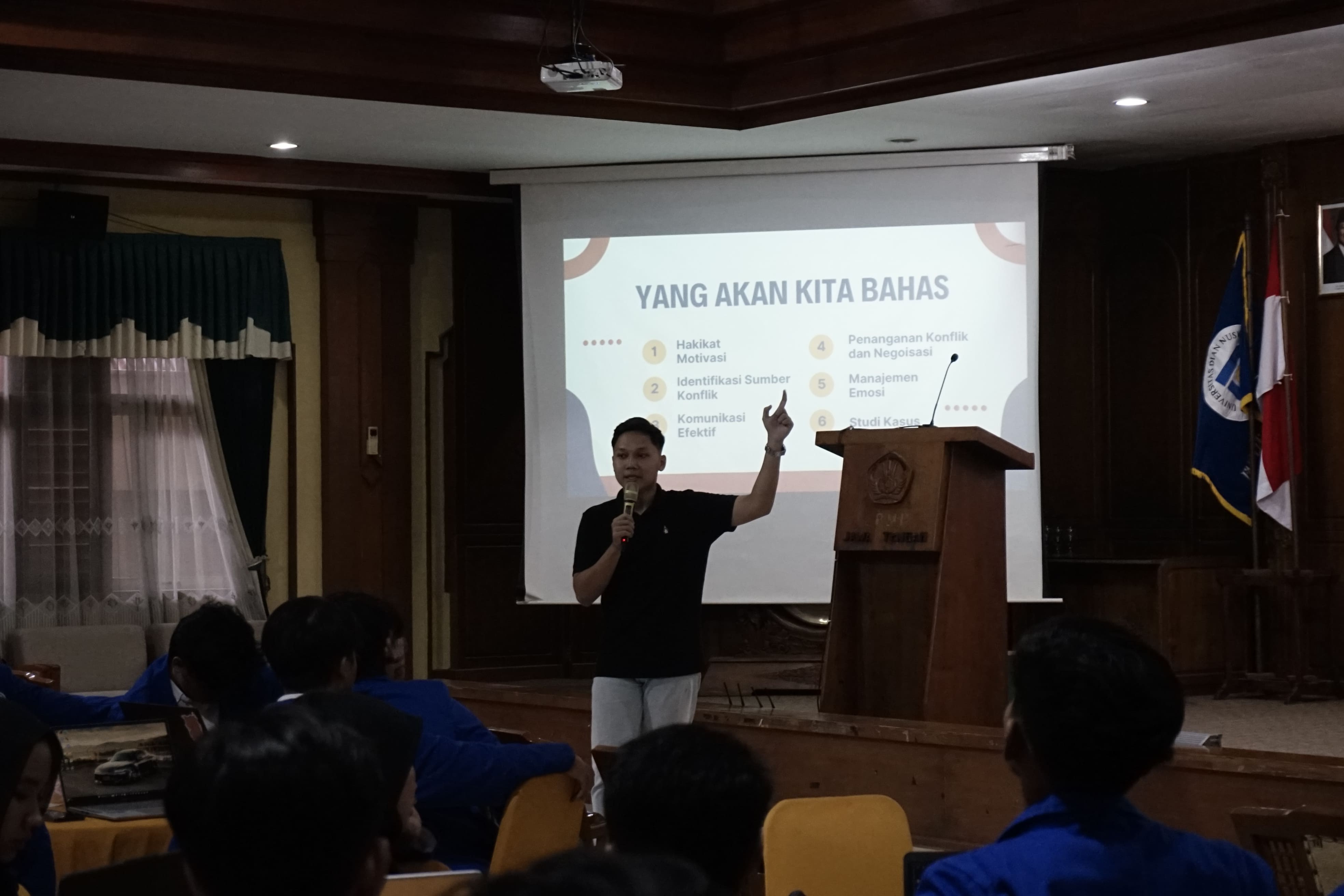 Penyampaian Materi 5 Oleh Pemateri Eksternal