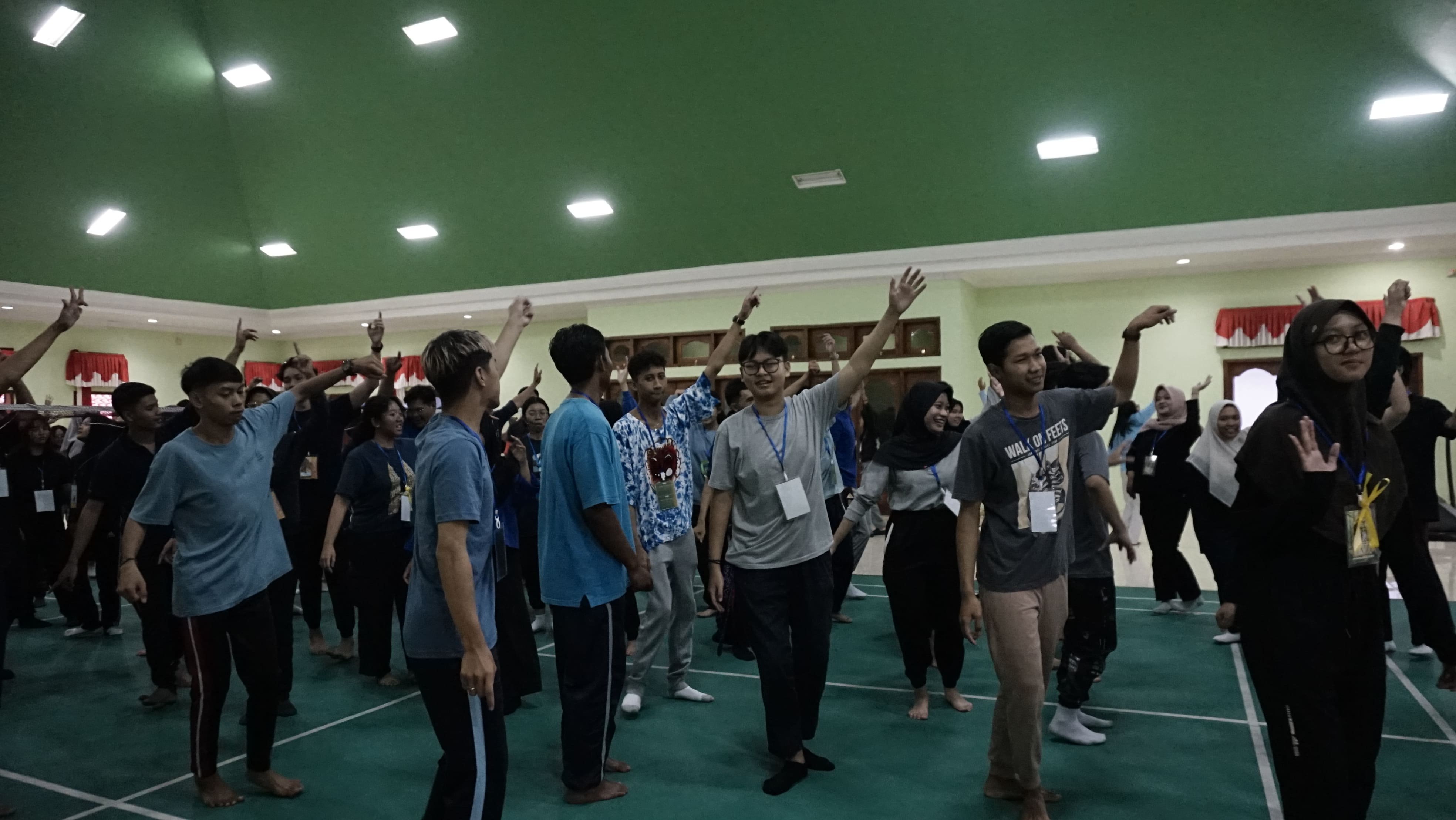 Persiapan senam