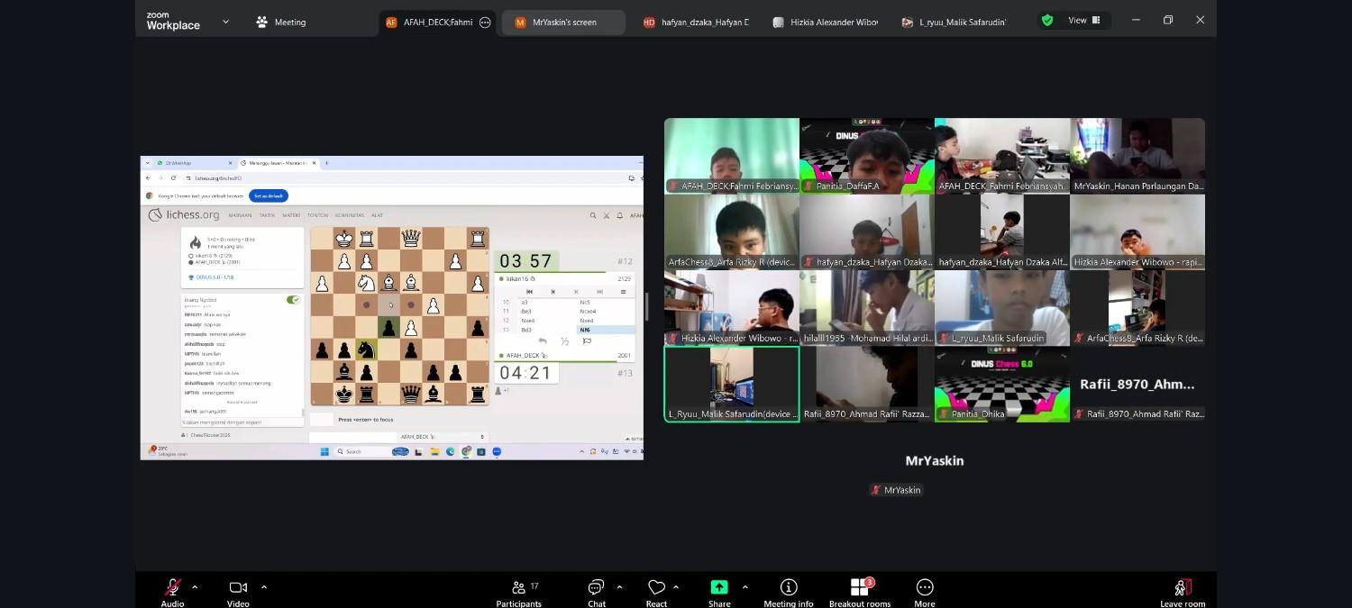 Pertandingan Kategori Pelajar U-18