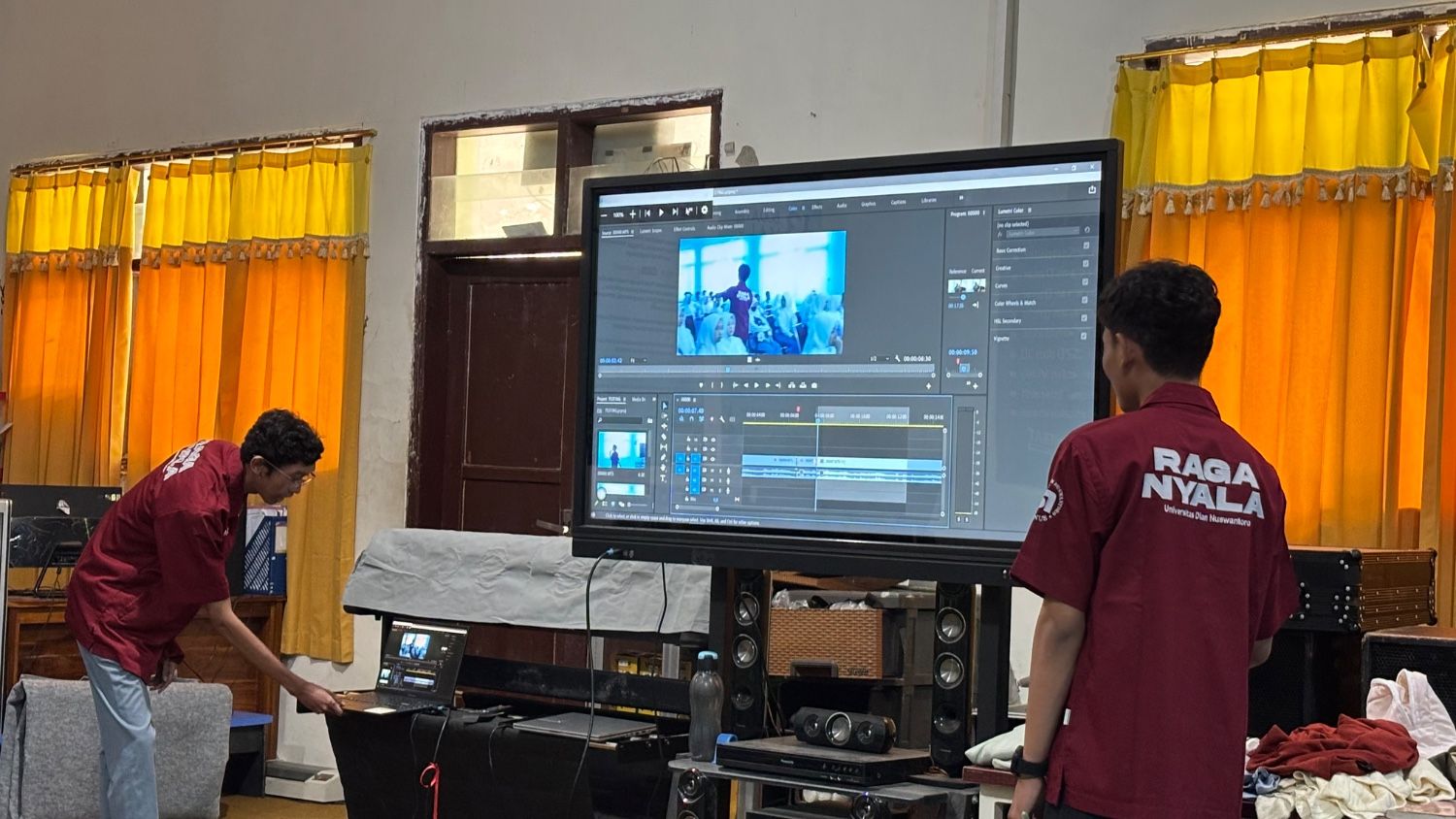 Materi dan penugasan per-divisi
