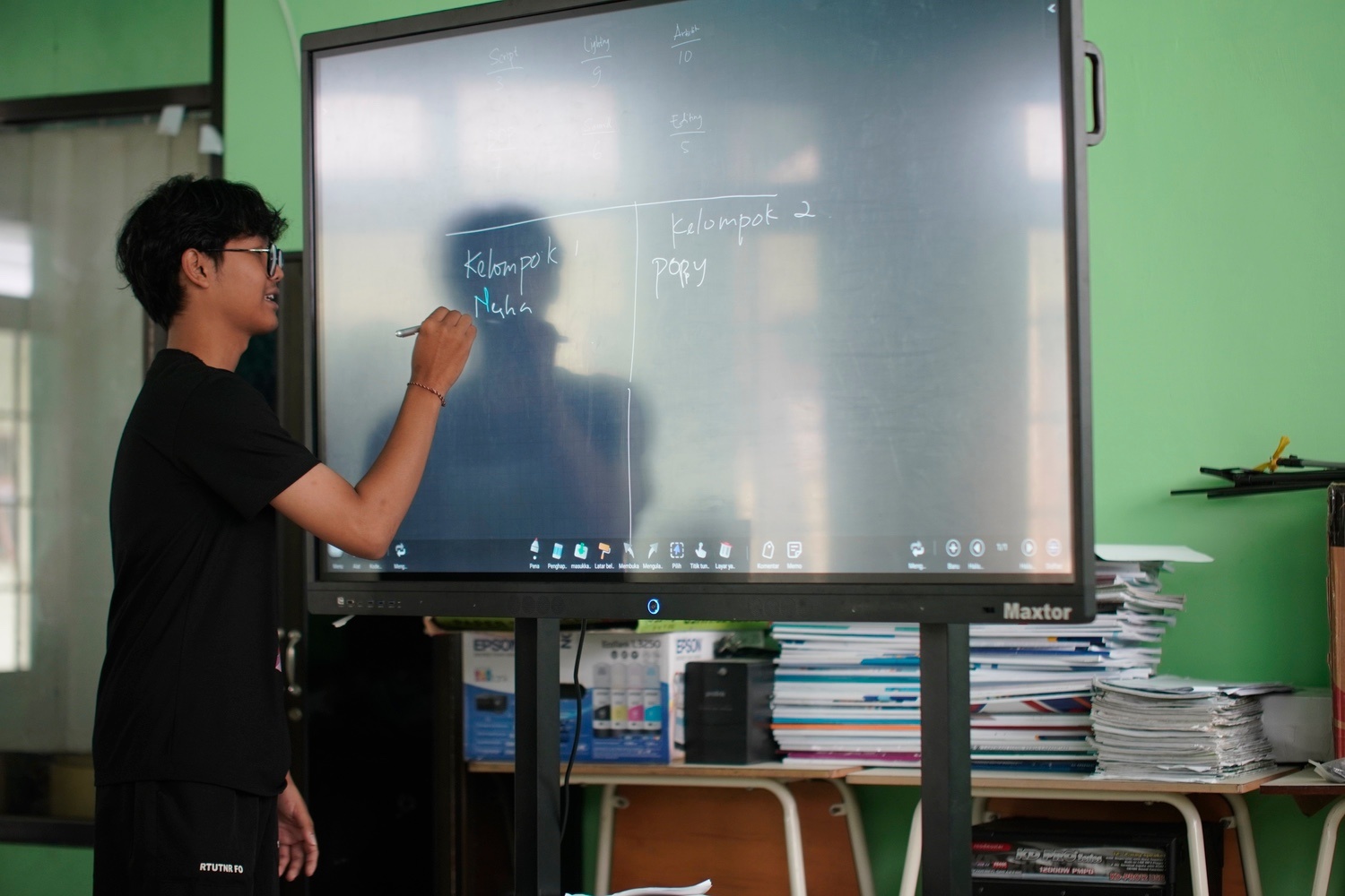 Developmen dan pembagian crew