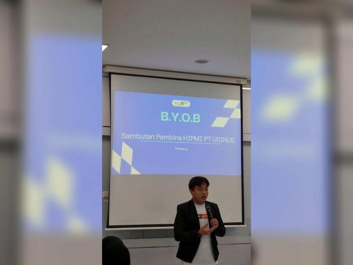 Sambutan Pembina HIPMI PT UDINUS