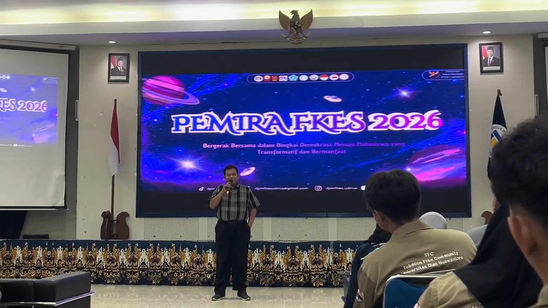 Penyampaian Kesan Pesan Pembina HMRMIK