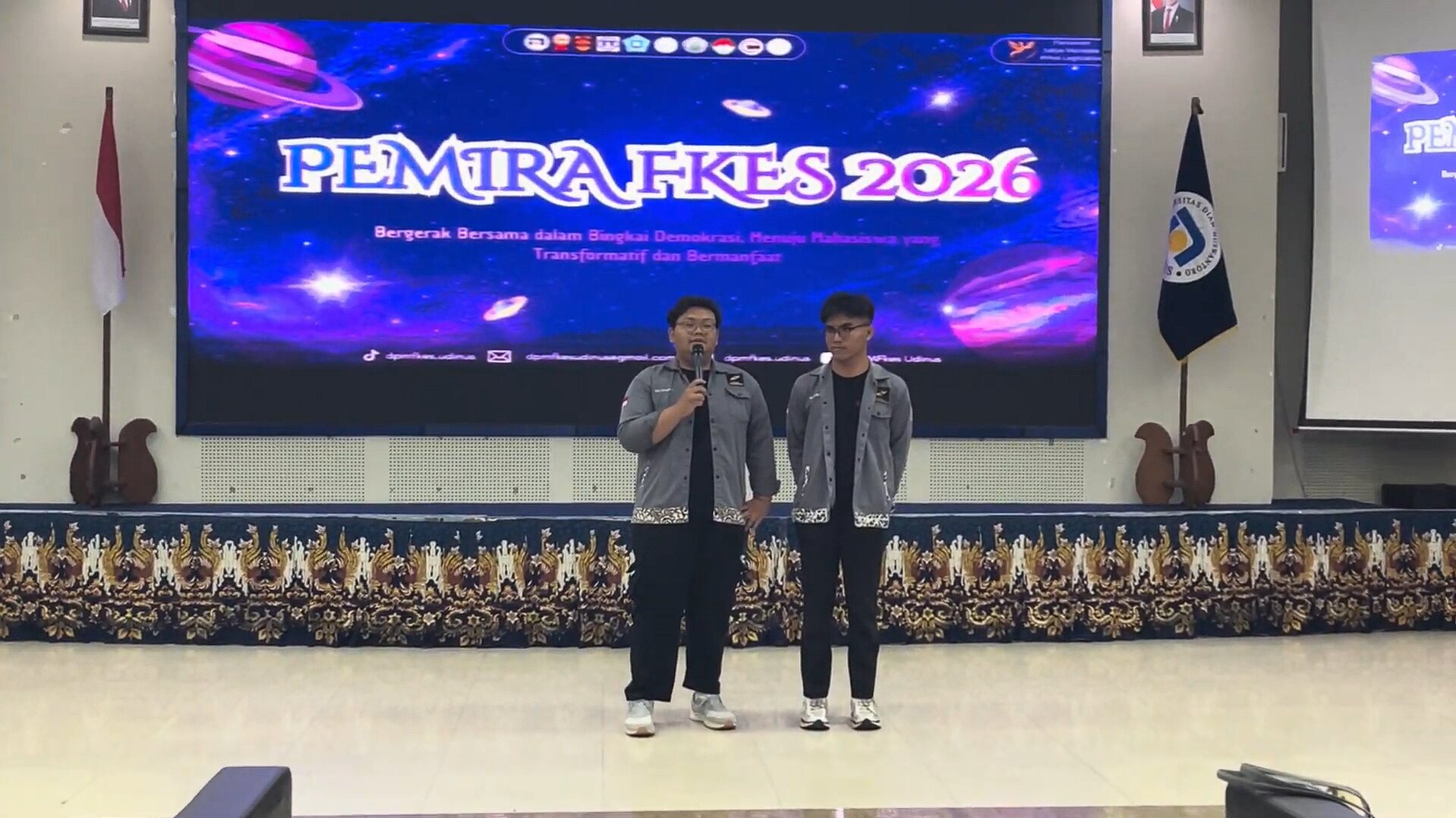 Penyampaian Kesan Pesan Ketua dan Wakil Ketua Periode 2025/2026