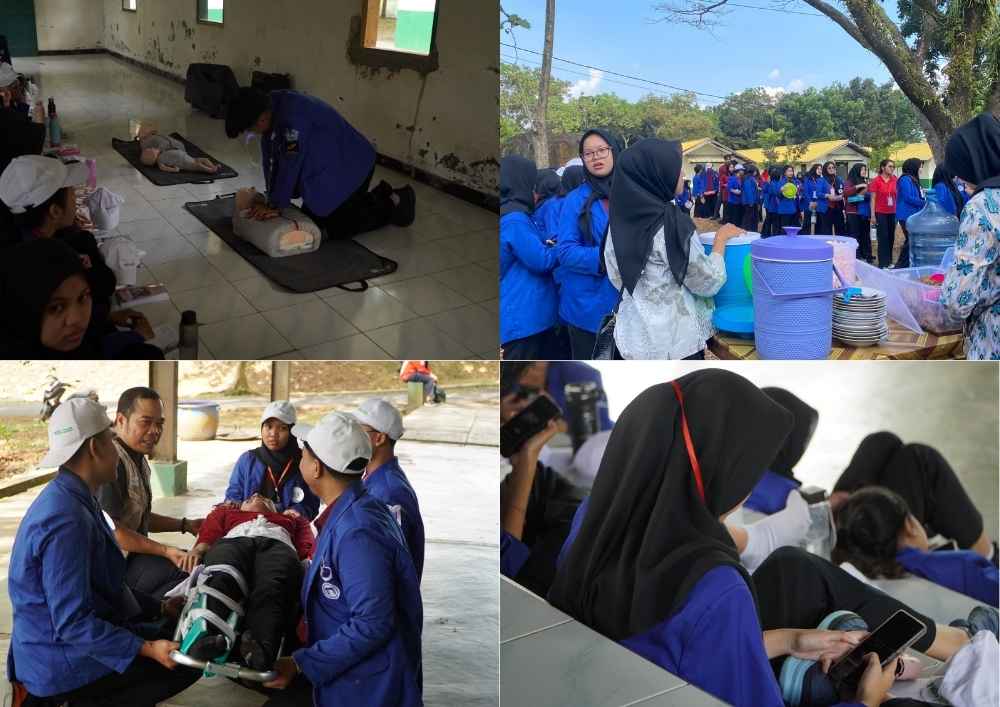 4 Kelompok Skill Station BHD | Break (Ishoma) | 4 Kelompok Skill Station P3K | Post Test