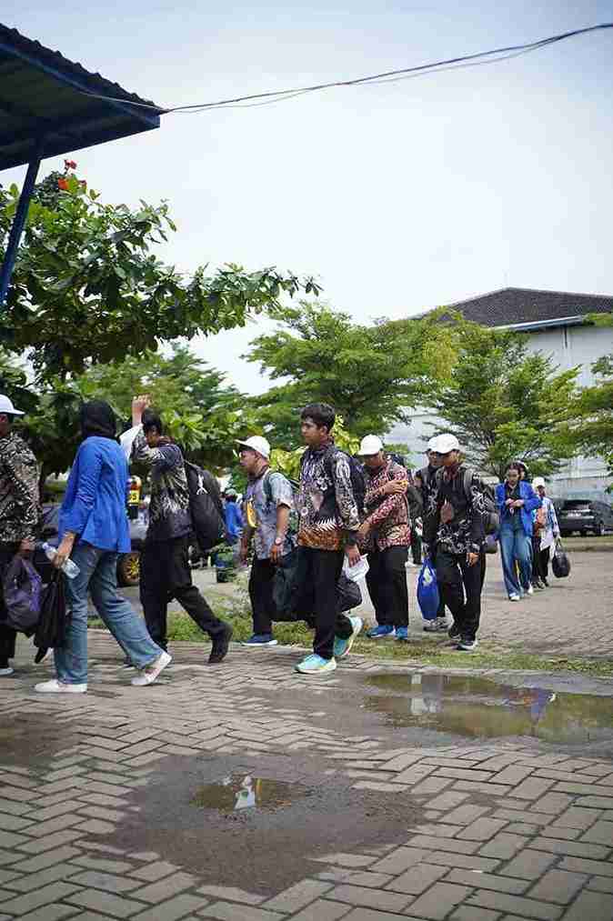 Persiapan keberangkatan