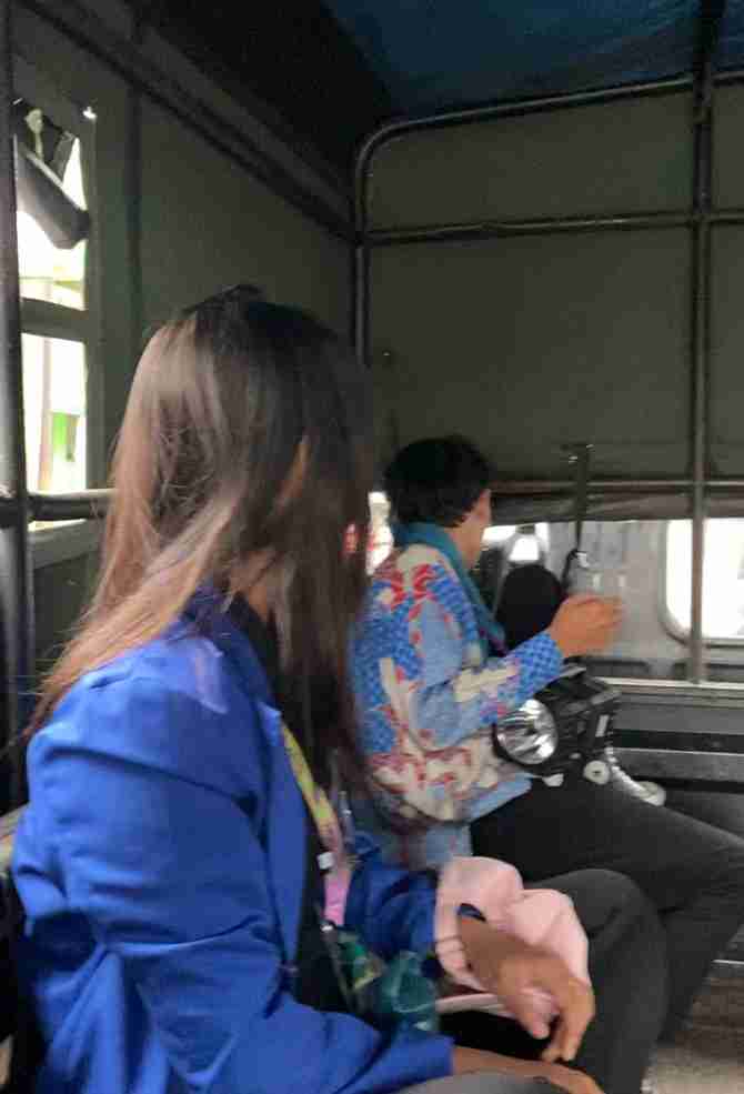 Perjalanan menuju lokasi