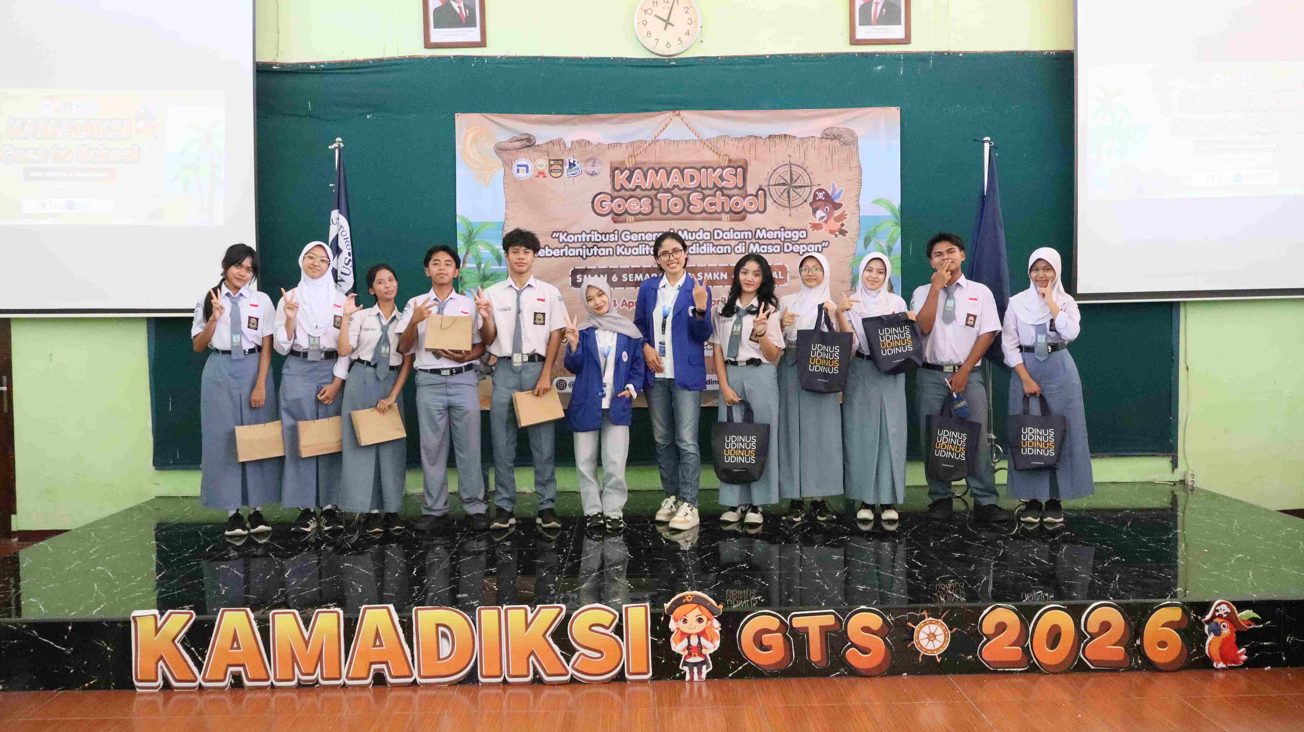 Goes To School