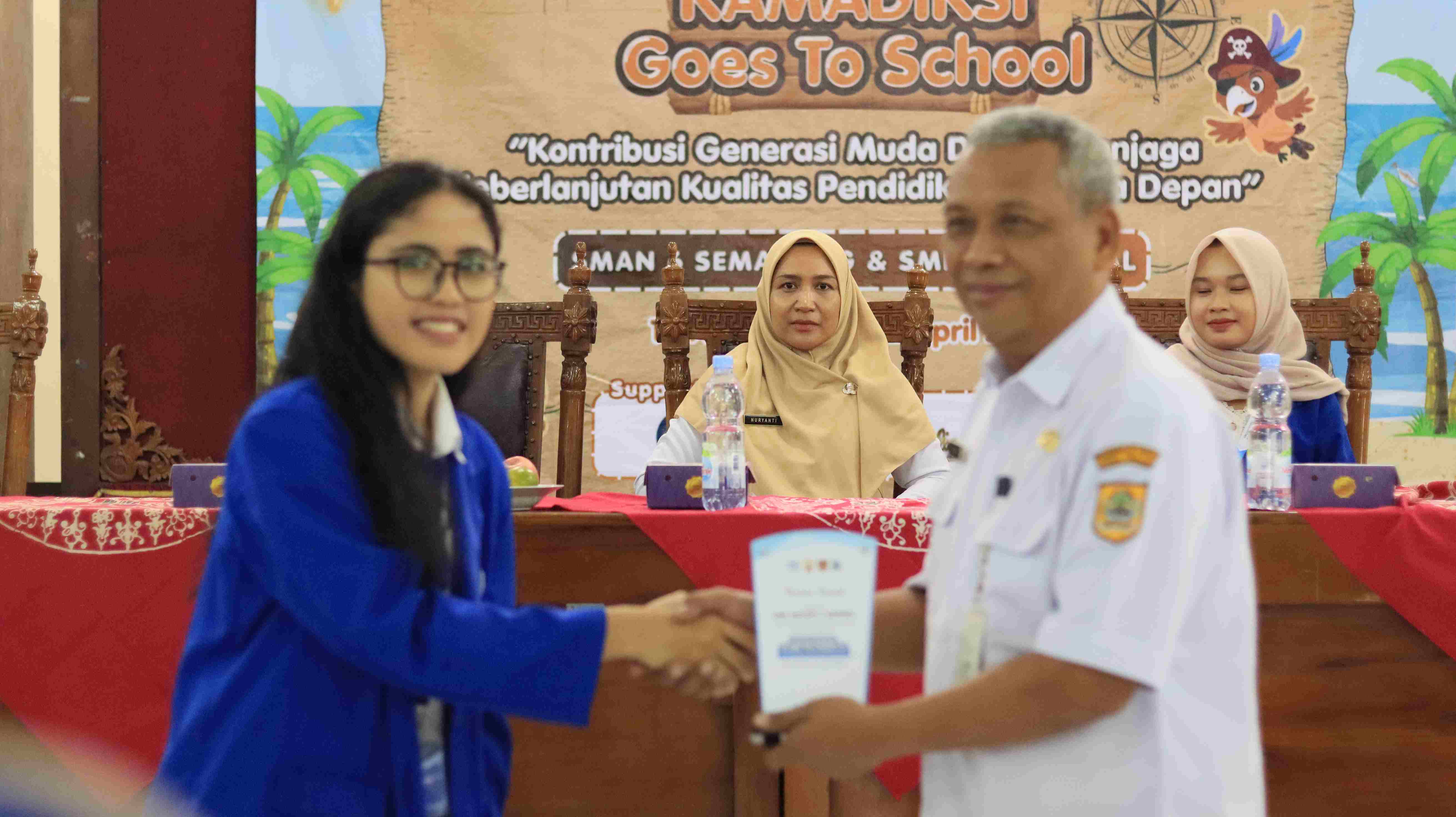 Goes To School