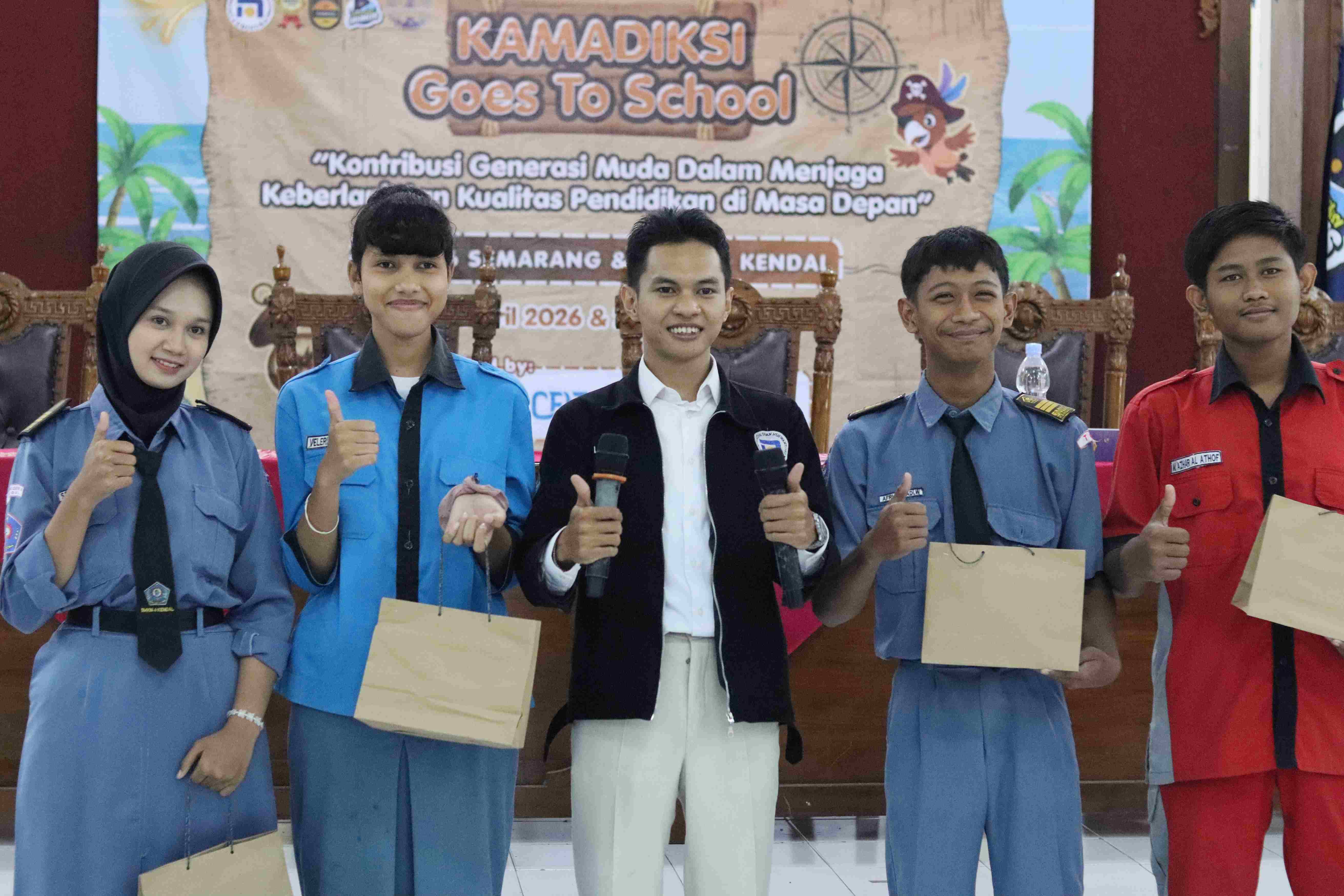 Goes To School