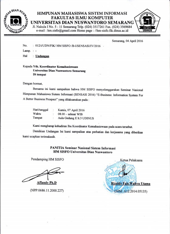 Surat Undangan Koordinator Kemahasiswaan (012)