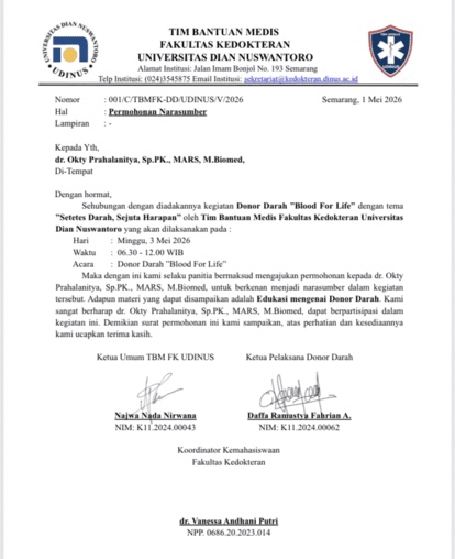 Surat Undangan Pemateri