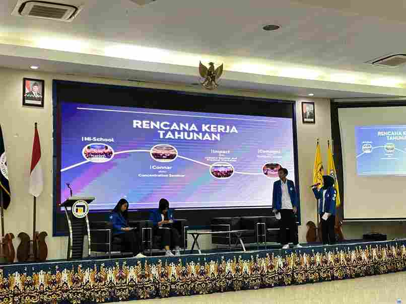 Penyambutan Paslon Ketua HM Manajemen 