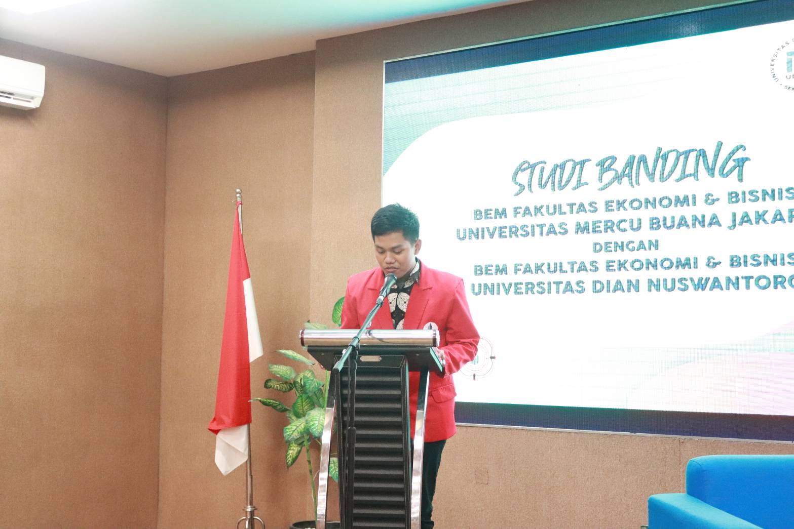 Sambutan Ketua Pelaksana Studi Banding 2019/2020 Universitas Mercu Buana