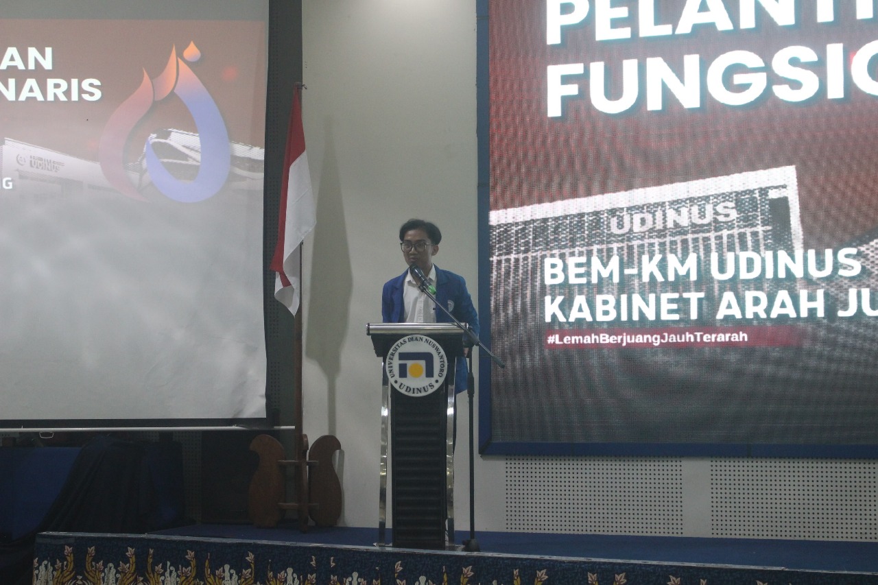 Sambutan Presiden Mahasiswa 