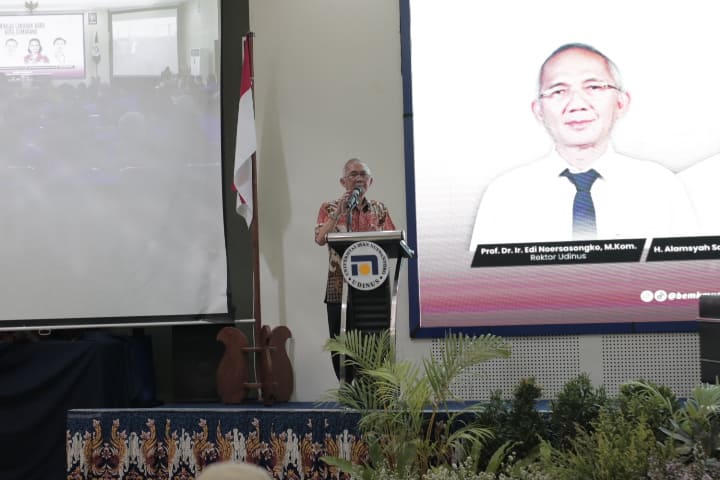 Sambutan Rektor UDINUS
